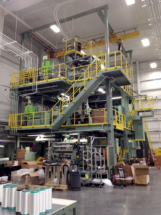 REIFENHAUSER Reicofil 2 Spunbond Pilot Nonwoven Line,